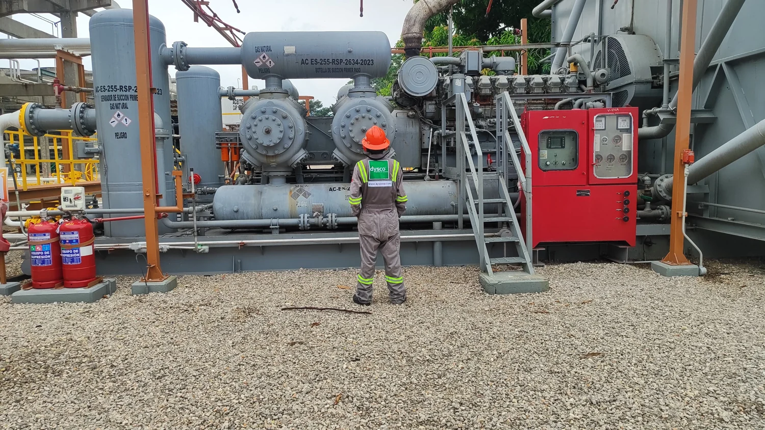 Gas measurement, fire and gas detection and suppression rental